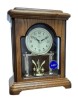 zegary drewniane -> Zegar kominkowy 22141 D
