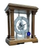 zegary drewniane -> Zegar kominkowy 22145 D